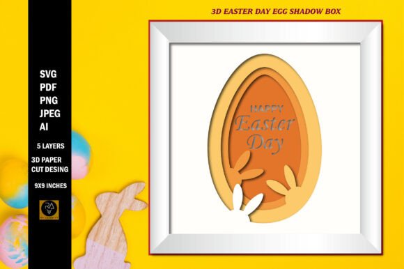 3D Easter Egg Shadow Box: A Pro 3D SVG Review