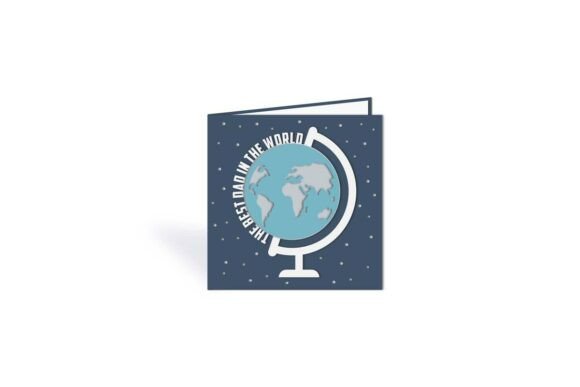 Best Dad Cutout Card Father's Day 3D SVG Review