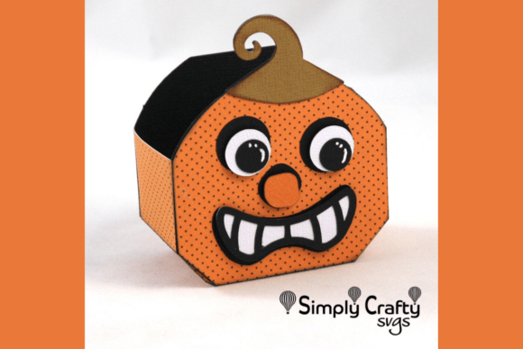 Crazy Pumpkin Box SVG: A 3D Halloween Asset Review