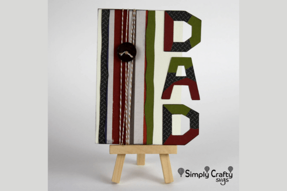 Dad Card SVG: A 3D SVG for Father S Day Sites