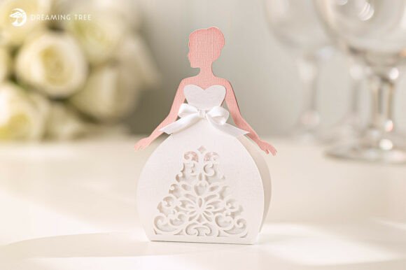 Elegant 3D SVG Wedding Gown Favor Review