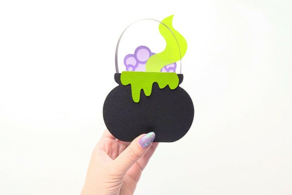Halloween 3D SVG: Witch Cauldron Box Review