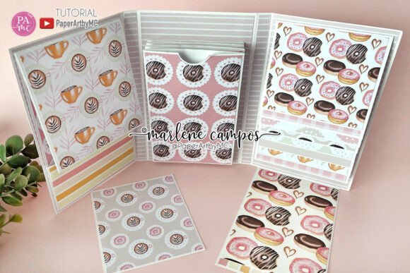 Interactive Skinny Scrapbook Album: 3D SVG for Birthdays