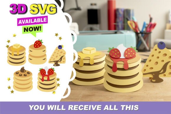 Pancakes of the World 3D SVG: A Global Objects Review